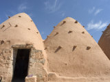 Beehive Houses Built of Brick and Mud, Srouj Village, Syria, Middle East Photographic Print by Christian Kober