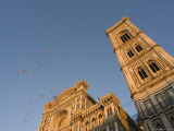 Festival Balloons Flying Over the Duomo, Florence, Unesco World Heritage Site, Tuscany, Italy Photographic Print by Christian Kober