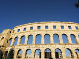 Roman Amphitheatre from the 1st Century, Pula, Istria Coast, Croatia Photographic Print by Christian Kober