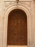 Door in Old Town, Al-Jdeida, Aleppo (Haleb), Syria, Middle East Photographic Print by Christian Kober