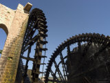 Water Wheels on the Orontes River, Hama, Syria, Middle East Photographic Print by Christian Kober