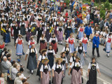 Parade for the Unspunnen Bicentenary, Unspunnen Festival, Jungfrau Region Photographic Print by Christian Kober Parade for the Unspunnen Bicentenary, Unspunnen Festival, Jungfrau Region Photographic Print by Christian Kober