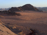 Desert Scenery, Wadi Rum, Jordan, Middle East Photographic Print by Christian Kober