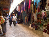 David Street Tourist Market, Old Walled City, Jerusalem, Israel, Middle East Photographic Print by Christian Kober