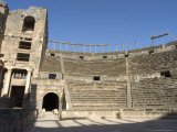 The Roman Theatre, Citadel, Bosra, Unesco World Heritage Site, Syria, Middle East Photographic Print by Christian Kober