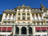 Hotel Royal St. Georges, Interlaken, Jungfrau Region, Switzerland Photographic Print by Christian Kober