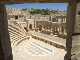 North Theatre, Roman City, Jerash, Jordan, Middle East Photographic Print by Christian Kober