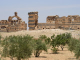 Ben Wordan Castle Ruins, Near Hama, Syria, Middle East Photographic Print by Christian Kober