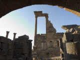 Archway, Ancient City Archaelogical Ruins, Unesco World Heritage Site, Bosra, Syria, Middle East Photographic Print by Christian Kober