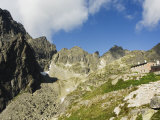 Mountain Scenery and Hiking Area, Teryho Refuge Hut, High Tatras Mountains (Vyoske Tatry), Slovakia Photographic Print by Christian Kober Mountain Scenery and Hiking Area, Teryho Refuge Hut, High Tatras Mountains (Vyoske Tatry), Slovakia Photographic Print by Christian Kober