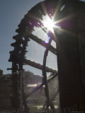Water Wheel on the Orontes River, Hama, Syria, Middle East Photographic Print by Christian Kober
