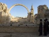 Arch of the Hurva Synagogue, Old Walled City, Jerusalem, Israel, Middle East Photographic Print by Christian Kober