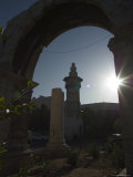 Roman Arch, Damascus, Syria, Middle East Photographic Print by Christian Kober