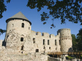 The Ruins of Cesis Castle, Medieval Town Within Gauja National Park, Latvia Photographic Print by Christian Kober