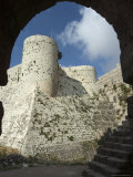 Archway in Krak Des Chevaliers Castle (Qala'At Al-Hosn), Syria, Middle East Photographic Print by Christian Kober