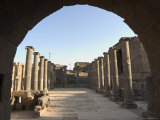 Archway, Ancient City Archaelogical Ruins, Unesco World Heritage Site, Bosra, Syria, Middle East Photographic Print by Christian Kober