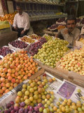 Fruit and Vegetable Market, Amman, Jordan, Middle East Photographic Print by Christian Kober
