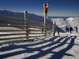 Winter View of Fence, South Island, New Zealand Photographic Print by Richard Nebesky Winter View of Fence, South Island, New Zealand Photographic Print by Richard Nebesky
