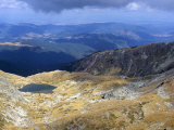 Lake in Valley Below Hajduta Peak, 2465M, in Rila Mountains, Rila National Park, Bulgaria Photographic Print by Richard Nebesky
