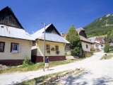 Unique Village Architecture of Vlkolinec Village, Velka Fatra Mountains, Slovakia Photographic Print by Richard Nebesky