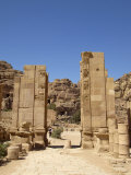 The Arched Gate, Petra, Unesco World Heritage Site, Jordan, Middle East Photographic Print by Sergio Pitamitz