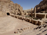 Nabatean Theatre, Petra, Unesco World Heritage Site, Jordan, Middle East Photographic Print by Sergio Pitamitz