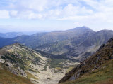 Siroka Valley Dominated by Dumbier Peak, 2043M, in Low Tatry, Nizke Tatry, Zilina Region, Slovakia Photographic Print by Richard Nebesky