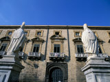 Palazzo Vescovile, Palermo, Island of Sicily, Italy, Mediterranean Photographic Print by Oliviero Olivieri
