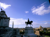 Piazza Venezia, Rome, Lazio, Italy Photographic Print by Oliviero Olivieri