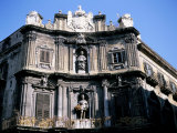 Quattro Canti, Palermo, Island of Sicily, Italy, Mediterranean Photographic Print by Oliviero Olivieri