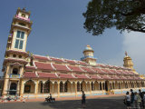 Cao Dai Temple, Tay Ninh, North of Ho Chi Minh City (Saigon), South Vietnam, Southeast Asia Photographic Print by Christian Kober