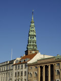 Nikolaj Church and Houses Along Gammelstrand, Copenhagen, Denmark, Scandinavia Photographic Print by Sergio Pitamitz