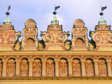 Detail of Renaissance Thurzov Dom Facade, in Town of Levoca, Spis, Slovakia Photographic Print by Richard Nebesky