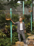 Bird Garden Market, Mong Kok District, Kowloon, Hong Kong, China Photographic Print by Sergio Pitamitz
