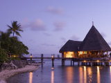 Pearl Beach Resort, Tikehau, Tuamotu Archipelago, French Polynesia Islands Photographic Print by Sergio Pitamitz