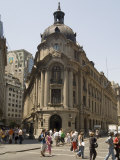 Stock Exchange, Santiago, Chile, South America Photographic Print by Sergio Pitamitz