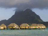 Pearl Beach Resort, Bora-Bora, Leeward Group, Society Islands, French Polynesia Photographie par Sergio Pitamitz
