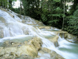 Dunn's River Falls, Ocho Rios, Jamaica, West Indies, Central America Fotografie-Druck von Sergio Pitamitz