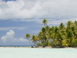 Blue Lagoon, Rangiroa, Tuamotu Archipelago, French Polynesia Islands Photographie par Sergio Pitamitz