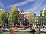Keizersgracht, Amsterdam, the Netherlands (Holland) Fotografie-Druck von Sergio Pitamitz