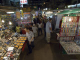 Temple Street Night Market, Yau Ma Tei District, Kowloon, Hong Kong, China Photographic Print by Sergio Pitamitz