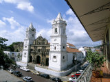 Cathedral in the Old City, San Felipe District, Panama City, Panama, Central America Photographic Print by Sergio Pitamitz
