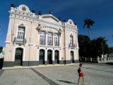 Alberto Maranhao Theatre, Old City, Natal, Rio Grande Do Norte State, Brazil, South America Photographic Print by Sergio Pitamitz