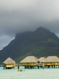 Pearl Beach Resort, Bora-Bora, Leeward Group, Society Islands, French Polynesia Photographie par Sergio Pitamitz