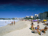Copacabana Beach, Rio De Janeiro, Brazil, South America Photographic Print by Sergio Pitamitz
