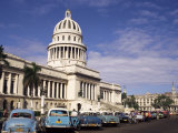 Capitolo, Central Area, Havana, Cuba, West Indies, Central America Photographic Print by Sergio Pitamitz