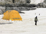 Scientists Camp, Petermann Island, Lemaire Channel, Antarctic Peninsula, Antarctica, Polar Regions Lámina fotográfica por Sergio Pitamitz