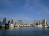 Yachts and City Skyline, Panama City, Panama, Central America Photographic Print by Sergio Pitamitz