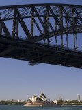 Opera House and Harbour Bridge, Sydney, New South Wales, Australia Photographic Print by Sergio Pitamitz