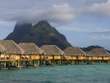Pearl Beach Resort, Bora-Bora, Leeward Group, Society Islands, French Polynesia Photographie par Sergio Pitamitz
